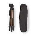 Nedis TPOD2100BZ statyw Uniwersalne 3 x noga Brąz, Srebrny - 2653765