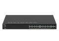 NETGEAR GSM4328-100AJS Zarządzany L3 Gigabit Ethernet (10/100/1000) Obsługa PoE 1U Czarny - 2653983