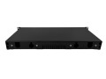 Alantec Przełącznica światłowodowa 24xSC simplex / 24xLC duplex 19" 1U z płytą czołową oraz akcesoriami montażowymi (dławiki, opaski), wysuwalna (FOP-1U-24SCS-C) - 2654013