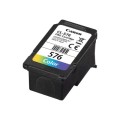 Canon CL-576 nabój z tuszem 1 szt. Oryginalny Standardowa wydajność Cyjan, Purpurowy, Żółty - 2654944