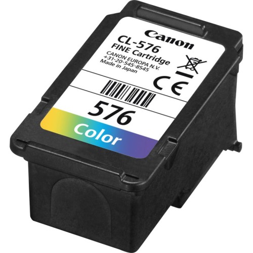 Canon CL-576 nabój z tuszem 1 szt. Oryginalny Standardowa wydajność Cyjan, Purpurowy, Żółty - 2654944