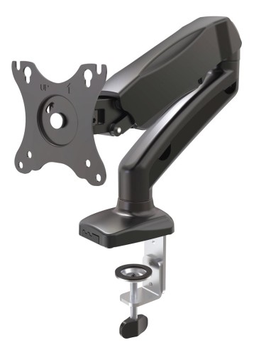 Deltaco ARM-534 uchwyt / stojak do monitorów 68,6 cm (27") Biurko Czarny - 2655577