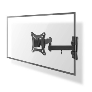 Nedis TVWM1510BK uchwyt do telewizorów 68,6 cm (27") Czarny
