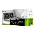 PNY GeForce RTX 4070 SUPER VERTO Overclocked Dual Fan DLSS 3 NVIDIA 12 GB GDDR6X - 2655680