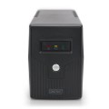 Zasilacz awaryjny UPS DIGITUS Line-Ineractive LED BASIC, 600VA/360W, 1x12V/7Ah, AVR, 2x Schuko CEE 7/3 - 2533840