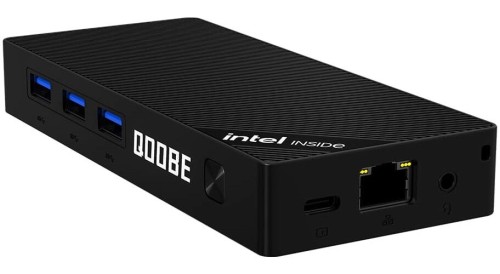 Mini PC Qoobe SUC N150/12GB/SSD 512GB/Win 11 Pro czarny - 2628889