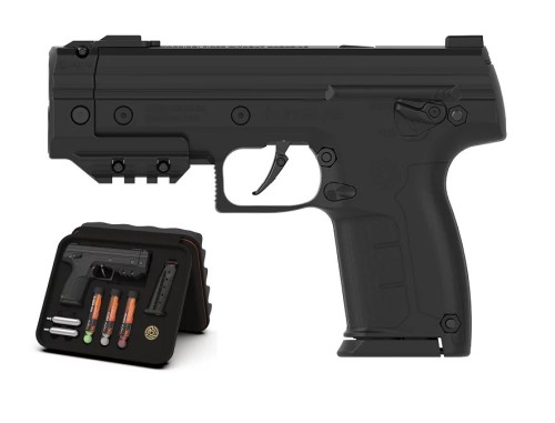 Pistolet na kule gumowe i pieprzowe BYRNA SD XL BLACK k.68 CO2-12g zestaw (SX68300-BLK-XL) - 2592450