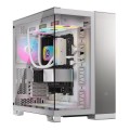 Corsair 6500X Tempered Glass Mid-Tower White/Gray - 2638590
