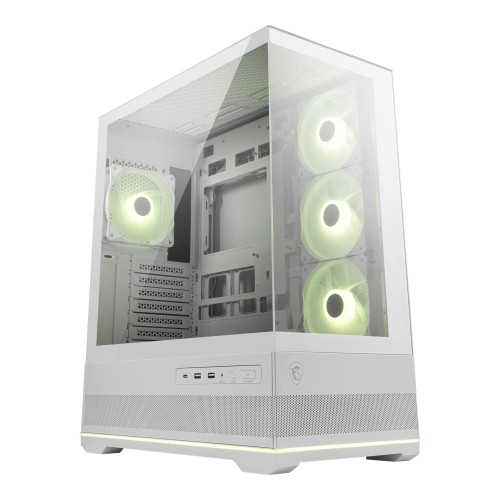 MSI MAG PANO 110R PZ WHITE zabezpieczenia & uchwyty komputerów Midi Tower Biały - 2454049