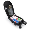 Wozinsky wodoodporna torba na kierownicę hulajnogi torba na hulajnogę 4l czarna (WSB1BK) - 2632643