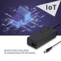 Qoltec 50793 adapter zasilający/ inwentor Wewnętrzna 72 W Czarny - 1363972