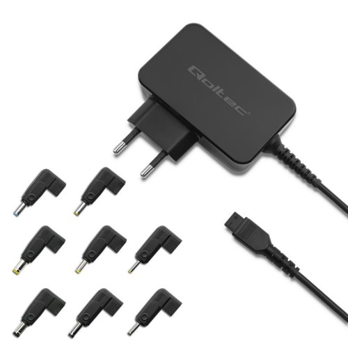 Qoltec Uniwersalny zasilacz do laptopa 30W | Automatyczny | MultiPlug | 8 wtyczek - 2266287