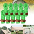 Linki wspinaczkowa Naturehike do namiotu odblaskowe 4 X 4M NH15A001-G-GREEN - 2601852