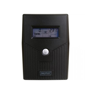 DIGITUS UPS LINE-INERACTIVE LCD BASIC ZASILACZ AWARYJNY 600VA/360W DN-170063-LCD-B
