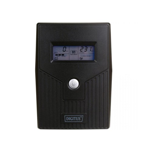 Digitus DN-170063-LCD-B zasilacz UPS Basic Technologia line-interactive 0,6 kVA 360 W - 2533837