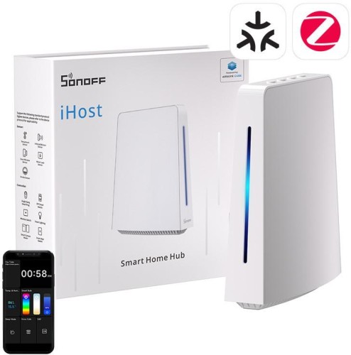 Centrala Wi-Fi, ZigBee Sonoff iHost Smart Home Hub AIBridge-26, 4GB RAM - 2638203