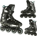 Łyżworolki slalomowe - NILS eXtreme NA20001, czarne, rozmiar 40 - 2172969