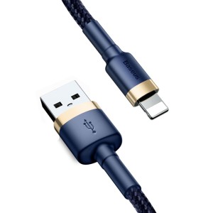 BASEUS KABEL USB LIGHTNING CAFULE 1.5A 2M (GRANAT)