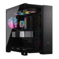 Corsair 6500X Tempered Glass Mid-Tower Black/Obsidi - 2638584