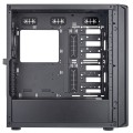 Obudowa SilverStone SST-SED1-B Seta D1 Midi-Tower - juodas - 2544235