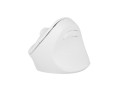 Mysz bezprzewodowa Natec Crake 2 Bluetooth 5.2 + 2.4GHz 2400DPI wertykalna biała - 2534031