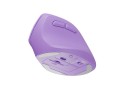 Mysz bezprzewodowa Natec Crake 2 Bluetooth 5.2 + 2.4GHz 2400DPI wertykalna pure lavender - 2534041