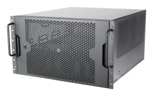 Futerał SilverStone RM600 do montażu w szafie, E-ATX / SSI-EEB, format 6U - ciemnoszary