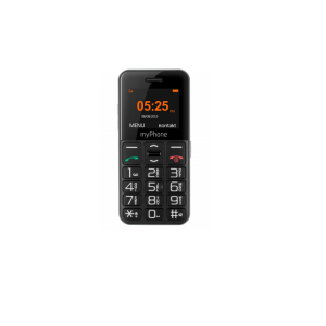 myPhone Halo Easy 4,32 cm (1.7") 70 g Czarny, Szary Telefon dla początkujących
