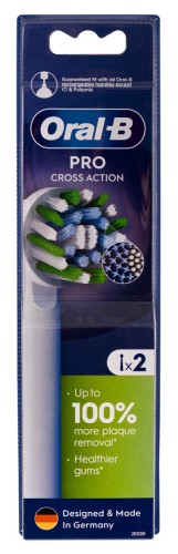 Braun Końcówki Oral-B EB50RX-2 Cross Action 2szt - 2656398