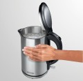 Gorenje | Czajnik | Zobacz materiał K15DWS | Elektryczny | 2200 W | 1,5 L | Stal nierdzewna | Podstawa obrotowa 360° | Stal nierdzewna - 2656656