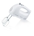 SEVERIN MIKSER RĘCZNY BIAŁY, TURBO, 5 STOPNI PRĘDKOŚCI, 2 MIESZADŁA, 2 TRZEPACZKI, MOC 300W HM3820 - 2658263