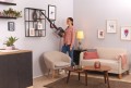 Hoover HF1 HF103X 011 Pionowy odkurzacz Bateria Suchy Tkanina Bez worka 0,9 l 170 W Tytan - 1813026