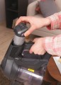 Hoover HF1 HF103X 011 Pionowy odkurzacz Bateria Suchy Tkanina Bez worka 0,9 l 170 W Tytan - 2581777