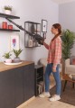 Hoover HF1 HF103X 011 Pionowy odkurzacz Bateria Suchy Tkanina Bez worka 0,9 l 170 W Tytan - 1813061