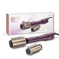 BaByliss Big Hair Dual Szczotka z gorącym powietrzem Ciepły Czarny, Złoto różowe, Fioletowy 650 W 2,5 m - 1006398