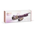 BaByliss Big Hair Dual Szczotka z gorącym powietrzem Ciepły Czarny, Złoto różowe, Fioletowy 650 W 2,5 m - 1006399