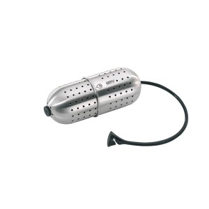 GEFU GUSTO zaparzarka Silikon, Stal nierdzewna Zioła/przyprawy