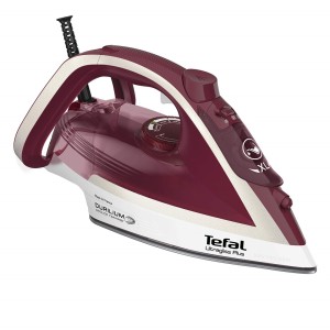 Żelazko parowe Tefal Ultimate Pure FV6810 2800W Czerwono-Srebrne