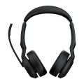Jabra 25599-999-889 słuchawki/zestaw słuchawkowy Przewodowy i Bezprzewodowy Opaska na głowę Biuro/centrum telefoniczne Bluetooth Podstawka do ładowania Czarny - 2661468