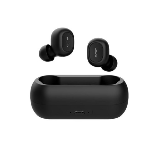 QCY T1C TWS Bezprzewodowe słuchawki Bluetooth 5.0 (czarne) - 2661531