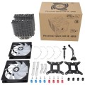 Thermalright Phantom Spirit 120 SE ARGB Procesor Chłodnica powietrza 12 cm Czarny 1 szt. - 2509594