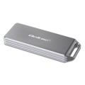 Qoltec Mini Aluminiowa Obudowa | Kieszeń na dysk M.2 SSD | NVMe | PCIe | USB 3.1 | Super speed 10Gb/s | 2TB | Srebrna - 2663143