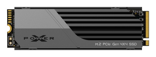SSD Silicon Power XS75 1TB M.2 Gen4 NVMe 7000/6000 MB/s with Heatsink (SP01KGBP44XS75S5) - 2663258