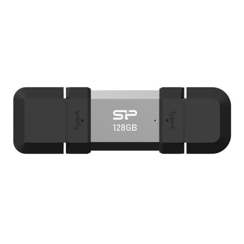 Silicon Power SP128GBUC3C51V1S pamięć USB 128 GB USB Type-A / USB Type-C 3.2 Gen 1 (3.1 Gen 1) Czarny, Srebrny - 2663295