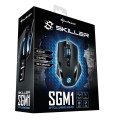 Sharkoon Skiller SGM1 myszka Po prawej stronie USB Typu-A Optyczny 10800 DPI - 2033318