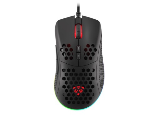 Myszka gamingowa Natec GENESIS Krypton 555 mysz przewodowa dla graczy 8000 DPI RGB Czarny - 2664270