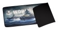 Genesis podkładka pod mysz Carbon 500 Maxi World of Warships Armada 900x450mm - 2664317