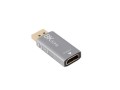Lanberg AD-DP-HD-03 adapter kablowy 0 m DisplayPort HDMI Srebrny - 2664732