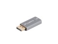 Lanberg AD-DP-HD-03 adapter kablowy 0 m DisplayPort HDMI Srebrny - 2664733