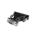 UNITEK Y-105A kabel równoległy Czarny 1,5 m USB Typu-A DB-9 - 738488